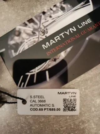 Orologio da uomo Martyn Line