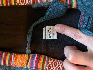 Jersey hippie invierno multicolor