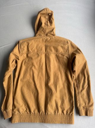 Chaqueta Quiksilver Beige/Marrón con Capucha.