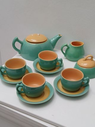 Set Tazzine e Teiera Naj Oleari Vintage