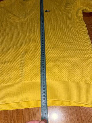 Jersey Lacoste Amarillo Talla XL