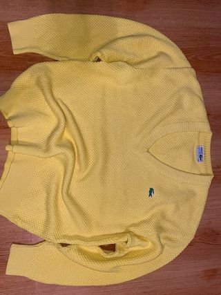 Jersey Lacoste Amarillo Talla XL