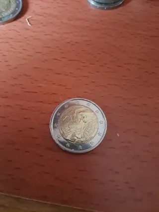 Monedas 2 euros a 5 euros cada una