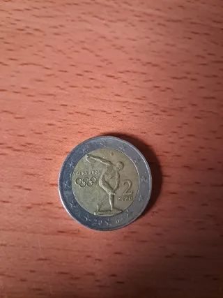 Monedas 2 euros a 5 euros cada una