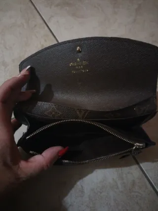 Portafoglio Louis Vuitton vintage marrone