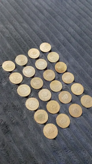 Monedas Conmemorativas Real Madrid Leyendas