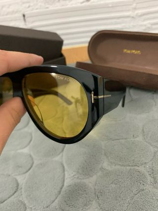 Gafas Tom Ford Bronson FT1044 Negras/Amarillas