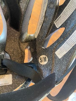 Casco Spiuk Rhombus Talla S/M Blanco