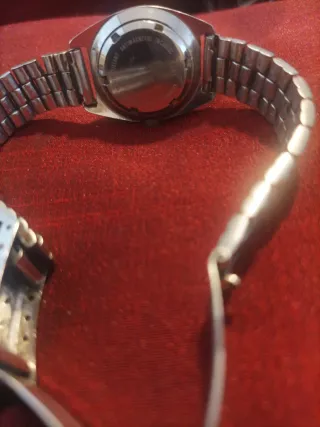 Reloj Automático Mujer Oro y Plata