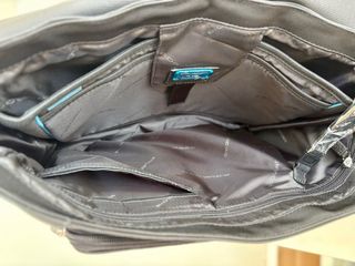 Maletín Piquadro Cuero Negro