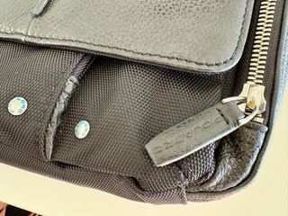 Maletín Piquadro Cuero Negro