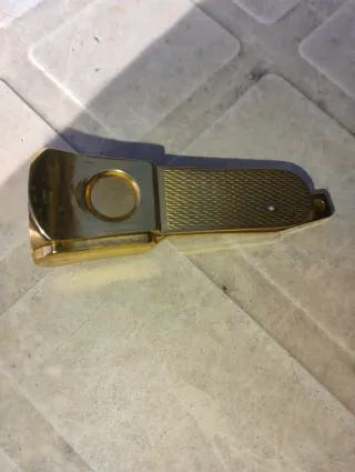 Cortador de puros CTS dorado.Estilo alemán.Añod 60