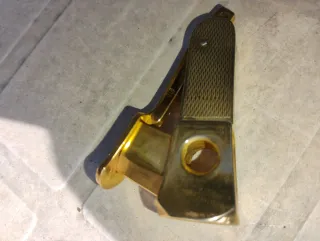 Cortador de puros CTS dorado.Estilo alemán.Añod 60