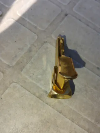 Cortador de puros CTS dorado.Estilo alemán.Añod 60