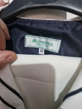 Traje de comunión marinero