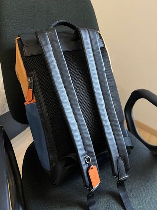 Zaino Coach in pelle uomo