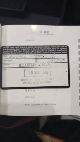 TAG Heuer Formula 1 Cronógrafo Reloj
