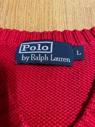 Polo Ralph Lauren Jersey Rojo