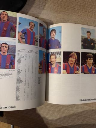 Libro Història del Barça 1899-1986