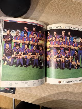 Libro Història del Barça 1899-1986