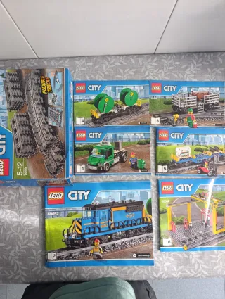LEGO TREN CITY - tutti i componenti e i manuali