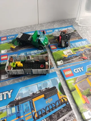 LEGO TREN CITY - tutti i componenti e i manuali