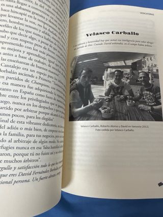 Papá, quiero ser árbitro: David Fernández Borba...