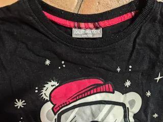 Camiseta navideña Pepco