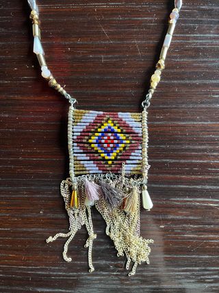 Collar Étnico Boho Chic Cuentas