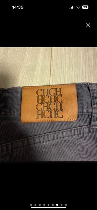 Pantalón de pana Carolina Herrera