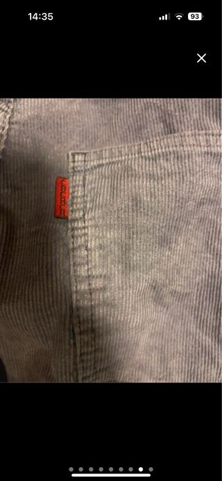 Pantalón de pana Carolina Herrera