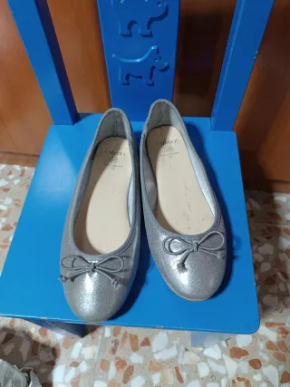 Bailarinas Sfera plateadas talla 36