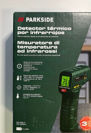 Detector Térmico Infrarrojos Parkside