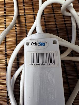 Regleta 3 enchufes con interruptor