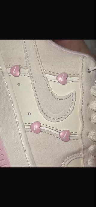 Nike Air Force 1 San Valentín Rosa Blanco