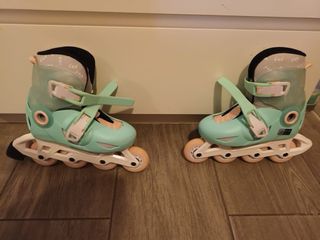 Patines en línea y protecciones