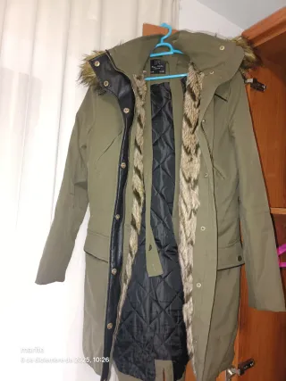 Abrigo Parka Lefties Talla M (poco uso)