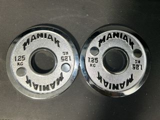 Material powerlifting calibrado.