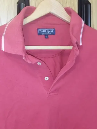 Polo Massimo Dutti Rojo Talla L