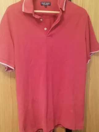 Polo Massimo Dutti Rojo Talla L