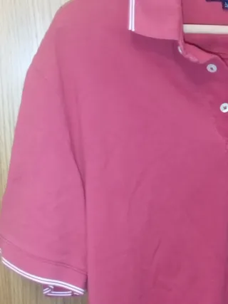 Polo Massimo Dutti Rojo Talla L