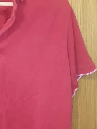 Polo Massimo Dutti Rojo Talla L