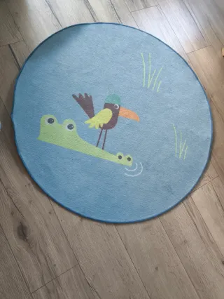Alfombra Redonda Infantil IKEA