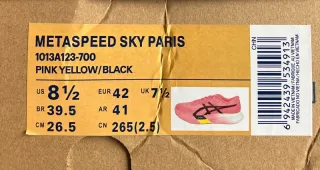 Zapatillas Asics Metaspeed Sky Paris Talla 42