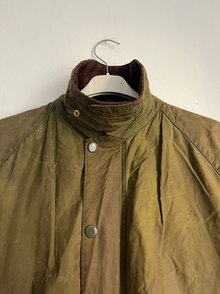 Barbour Gamefair Wax Jacket Verde Oliva