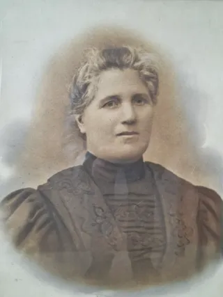 Fotografia d'epoca incorniciata