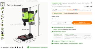 Trapano a Colonna Allsome BG-5167 800W
