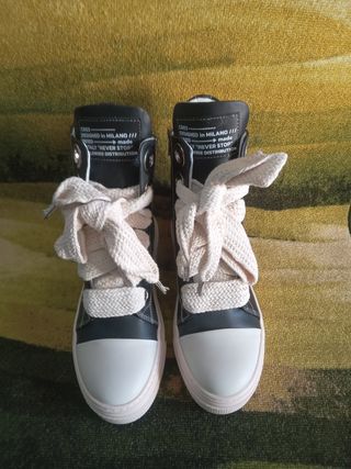 CR03 scarpe alte in pelle donna 39