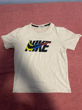 Camiseta Nike Beige Multicolor