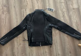 Chaqueta Piel Negra Guess Mujer